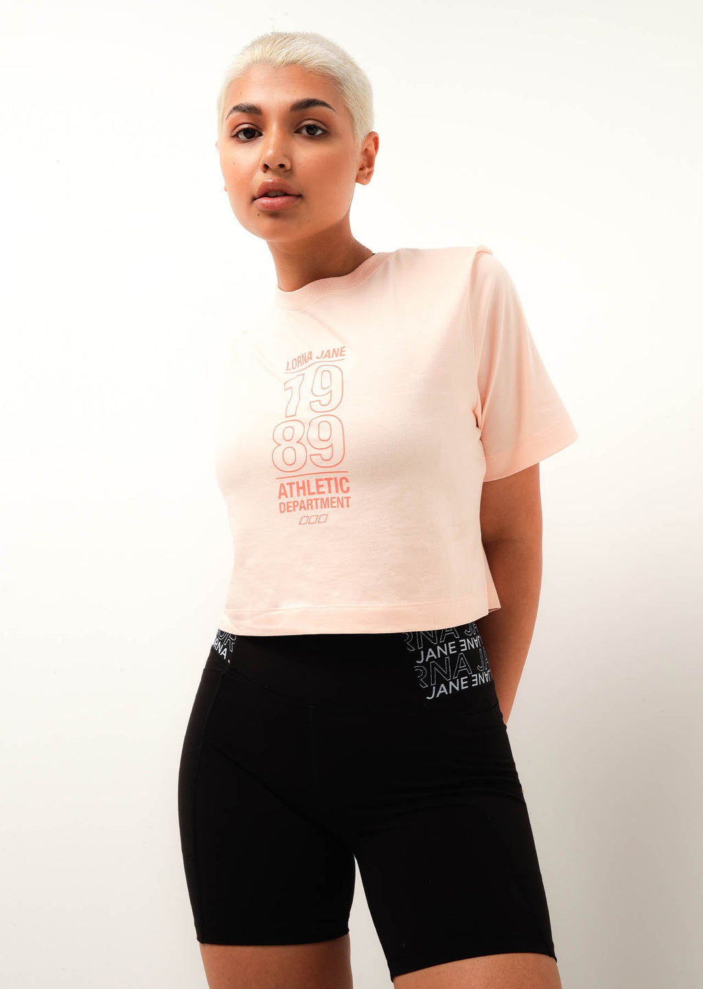 Athletic Department Oversized Cropped Tee