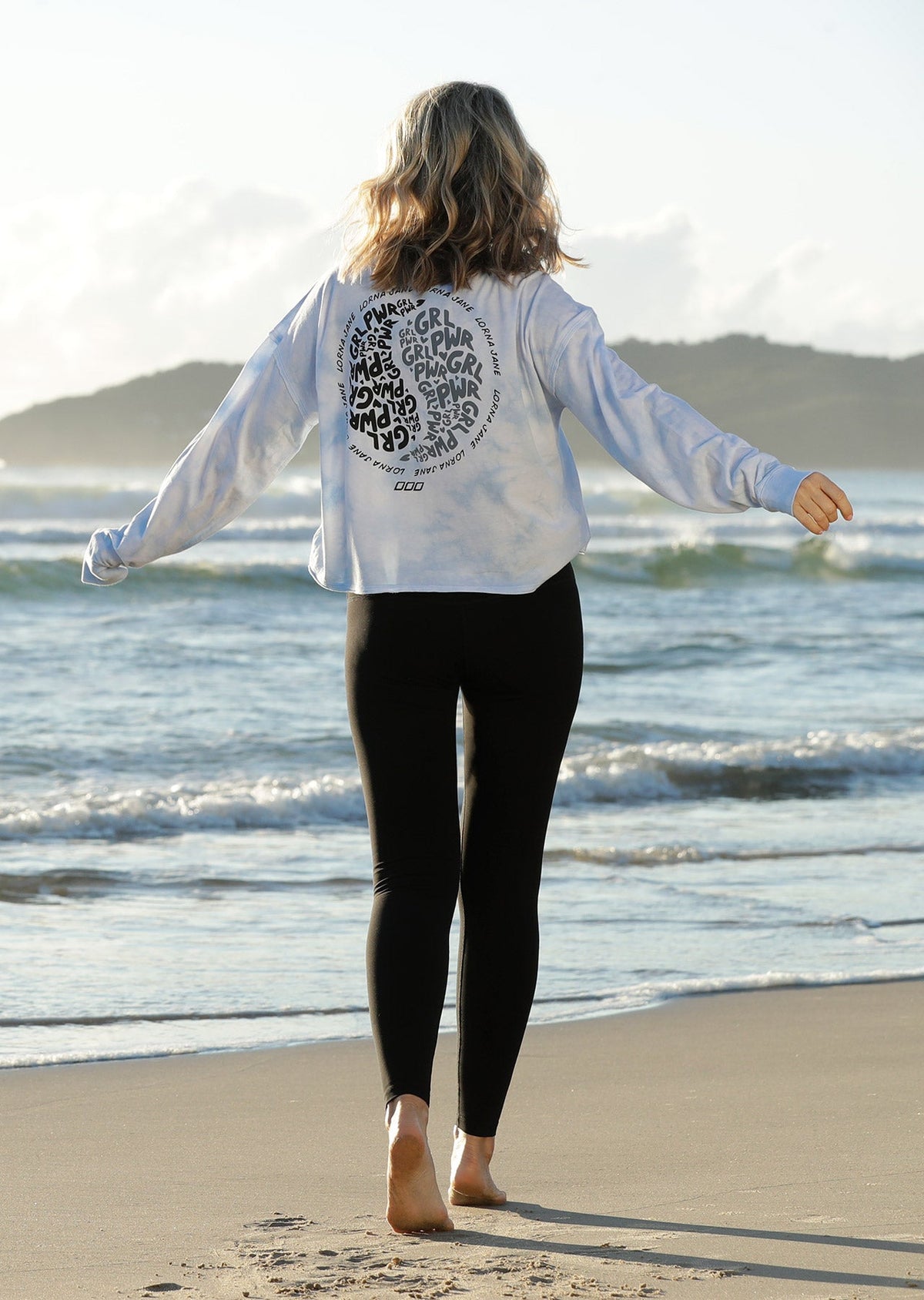 Aura Tie Dye Long Sleeve Top
