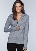 Ava Active Hooded Zip Through