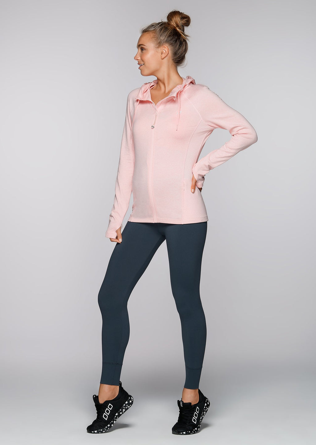 Ava Active Hooded Zip Through
