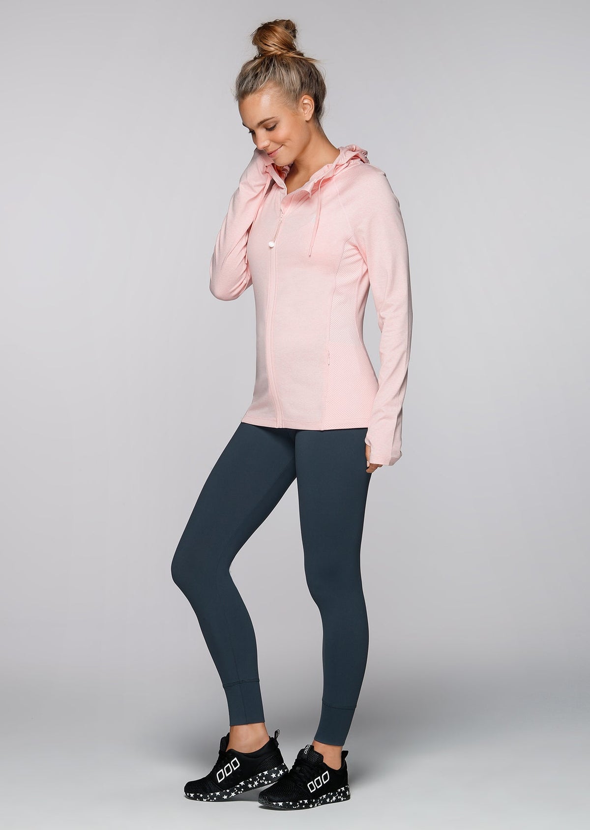 Ava Active Hooded Zip Through