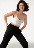 Baller Cropped Rib Tank