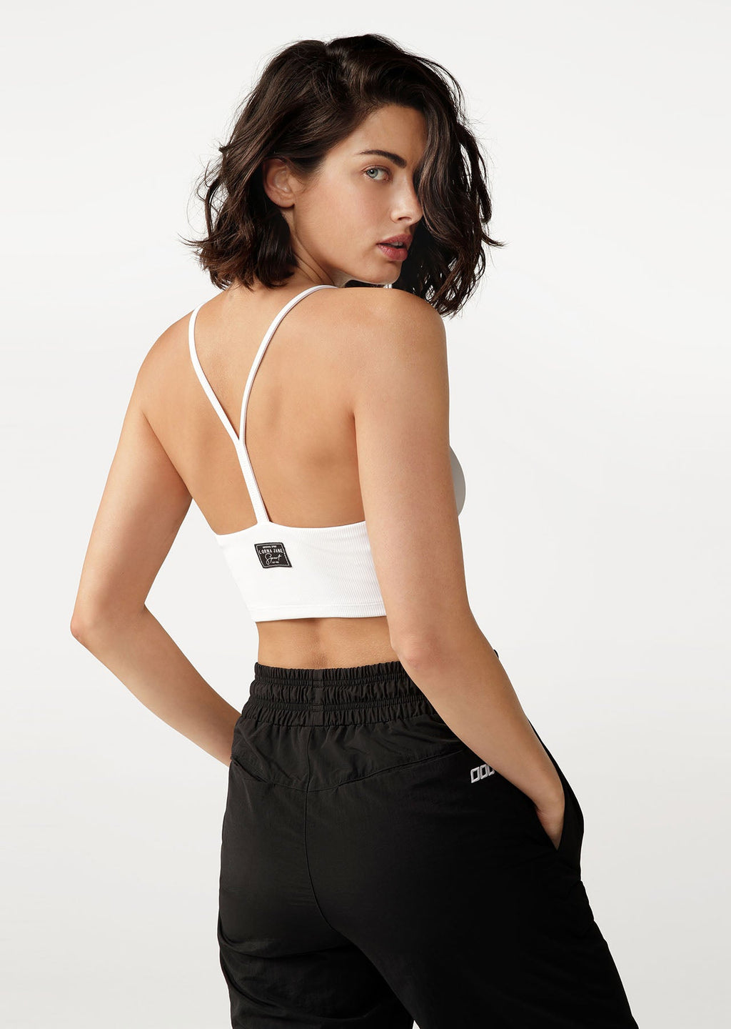Baller Cropped Rib Tank