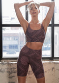 Bandana Midi Bike Shorts