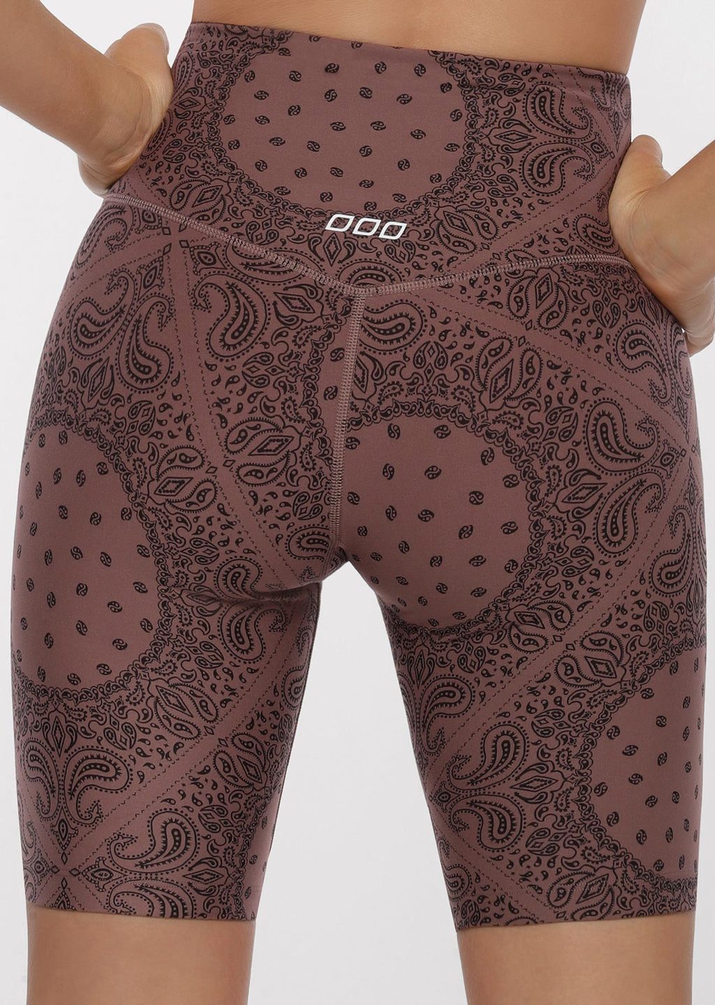 Bandana Midi Bike Shorts
