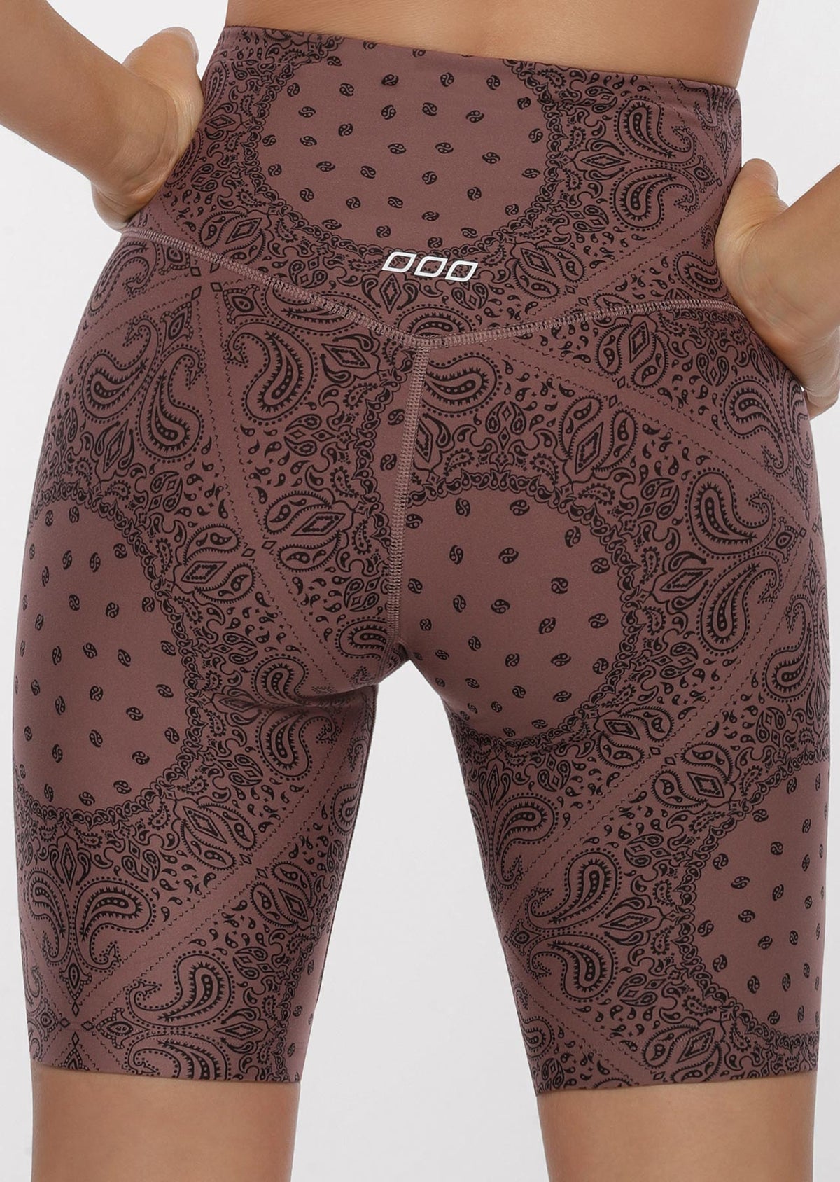 Bandana Midi Bike Shorts