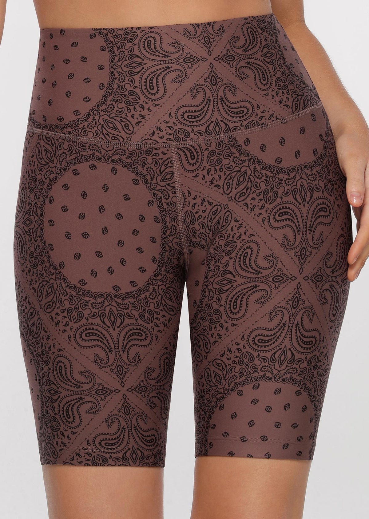Bandana Midi Bike Shorts
