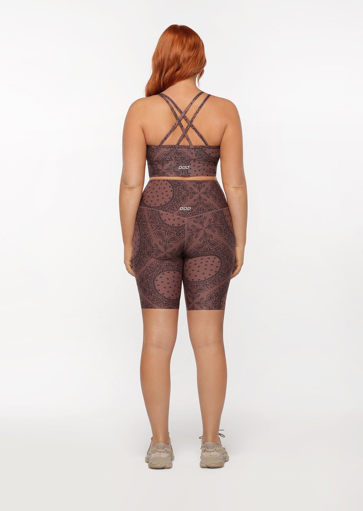 Bandana Midi Bike Shorts