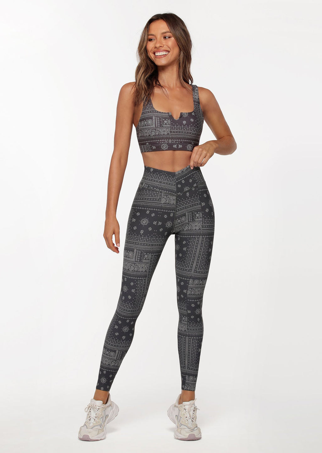 Bandana Paisley Sports Bra