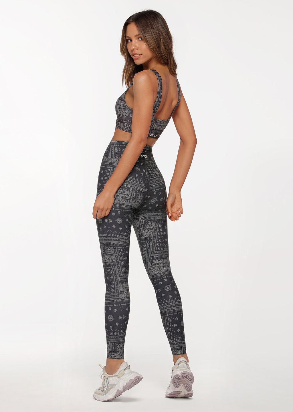 Bandana Paisley Sports Bra
