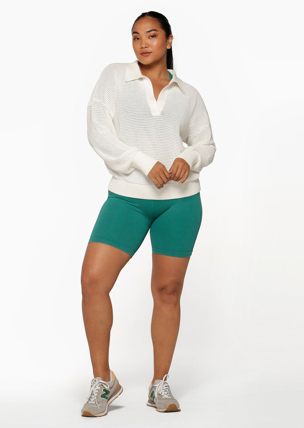 Bay Open Weave Sweat