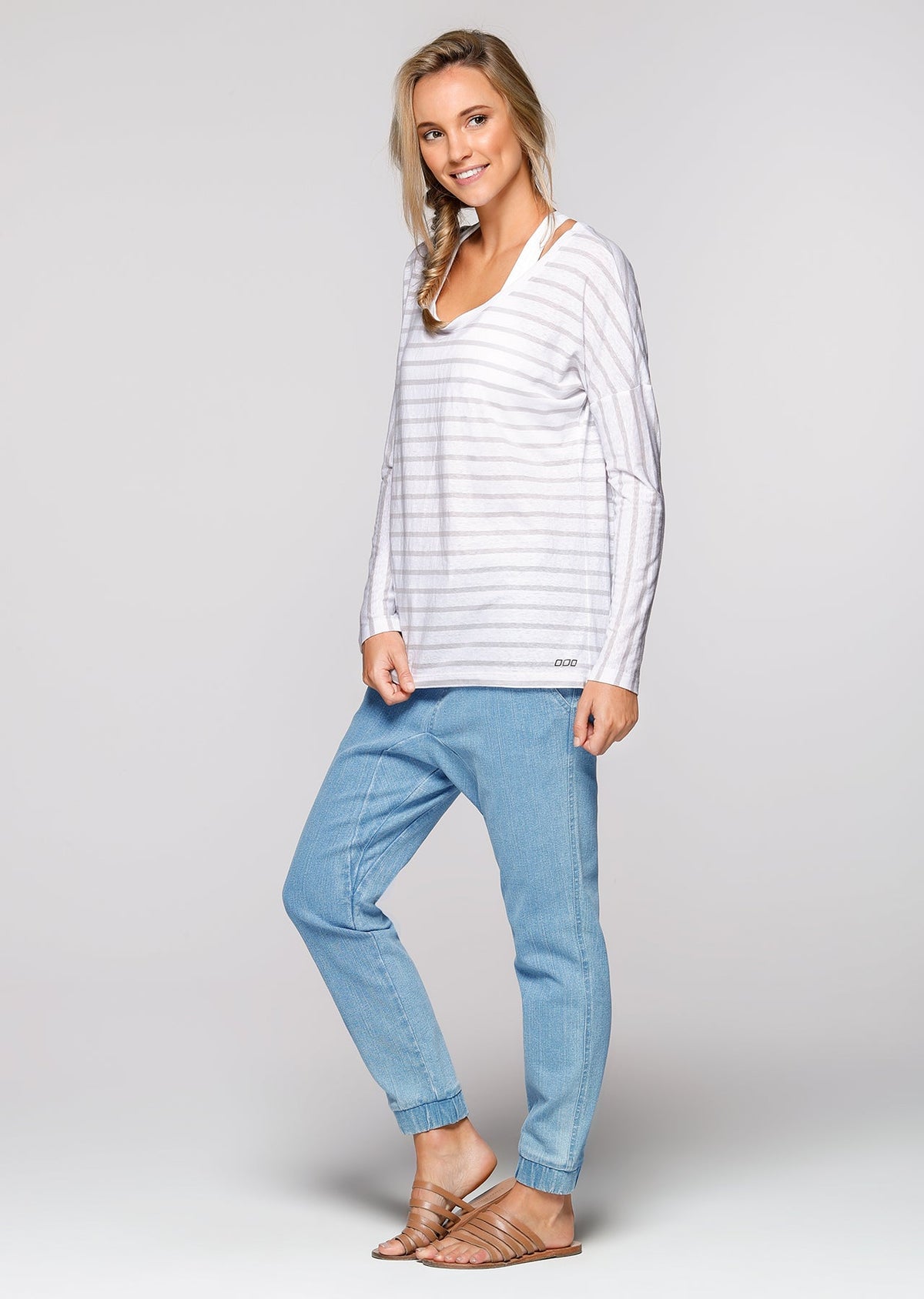 Belle L/Slv Casual Top
