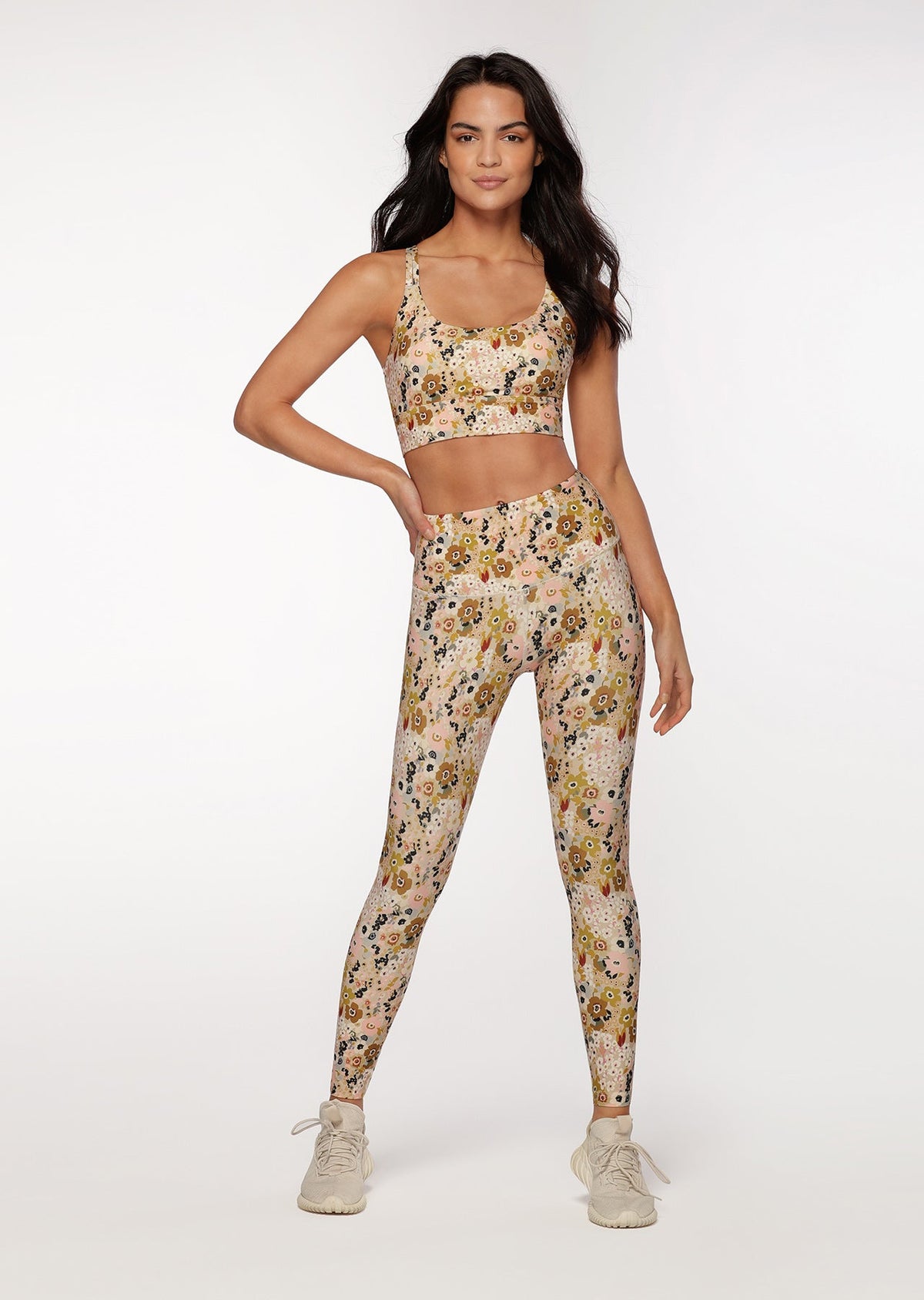 Boho Floral Ankle Biter Leggings
