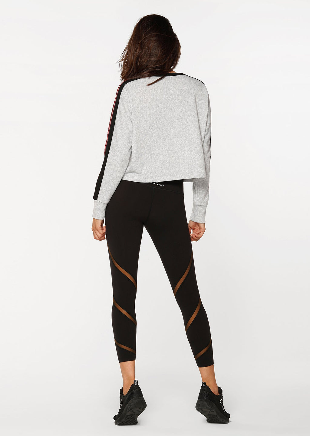 Bold Long Sleeve Cropped Top