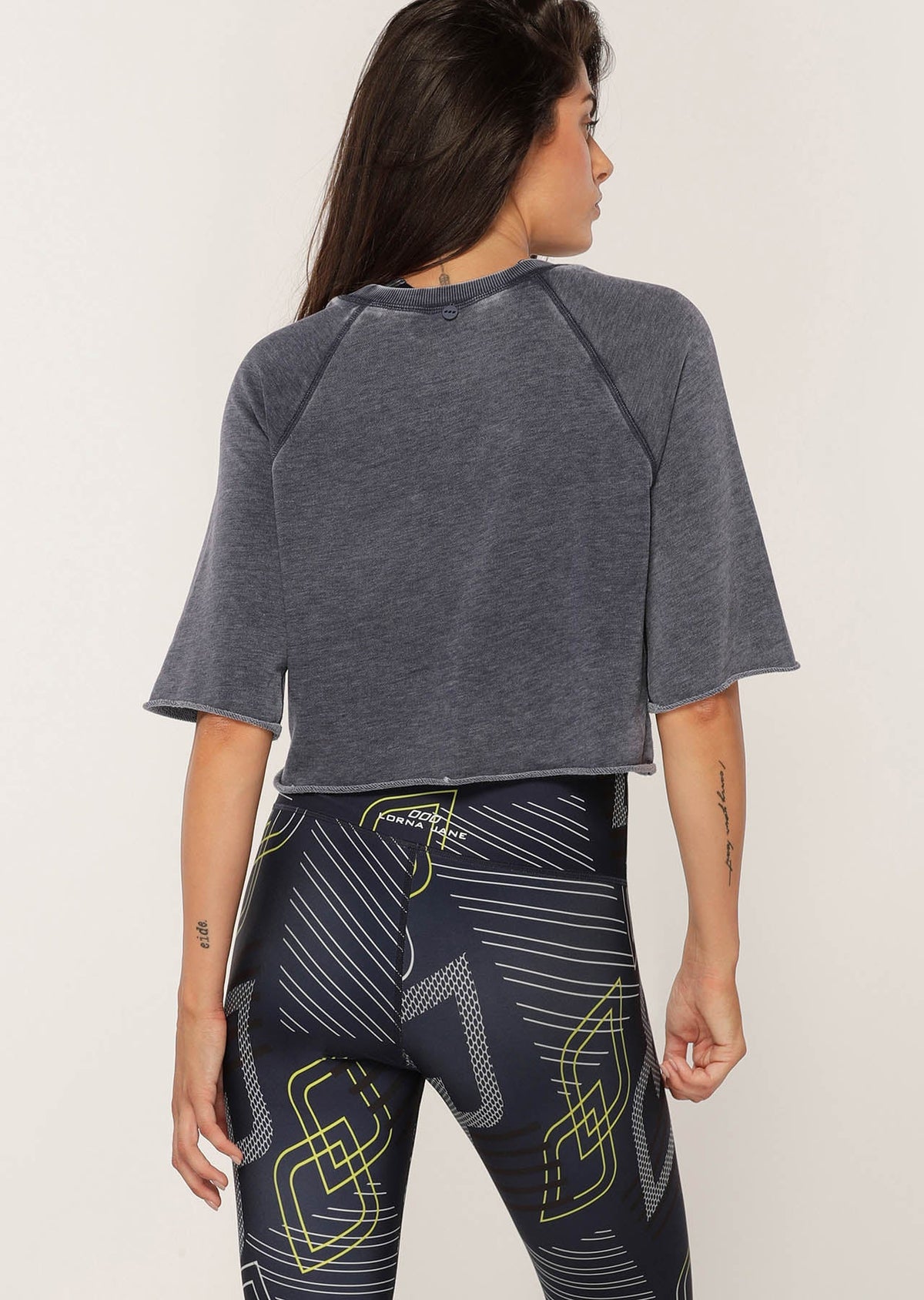 Boxy Cropped Sweat