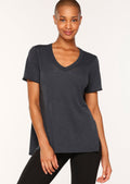 Boyfriend Split Hem T-Shirt