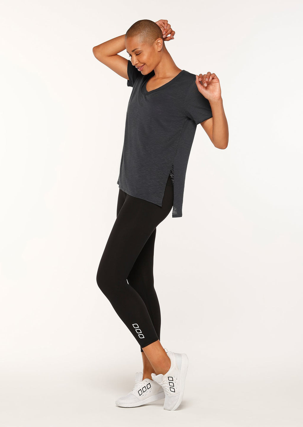 Boyfriend Split Hem T-Shirt