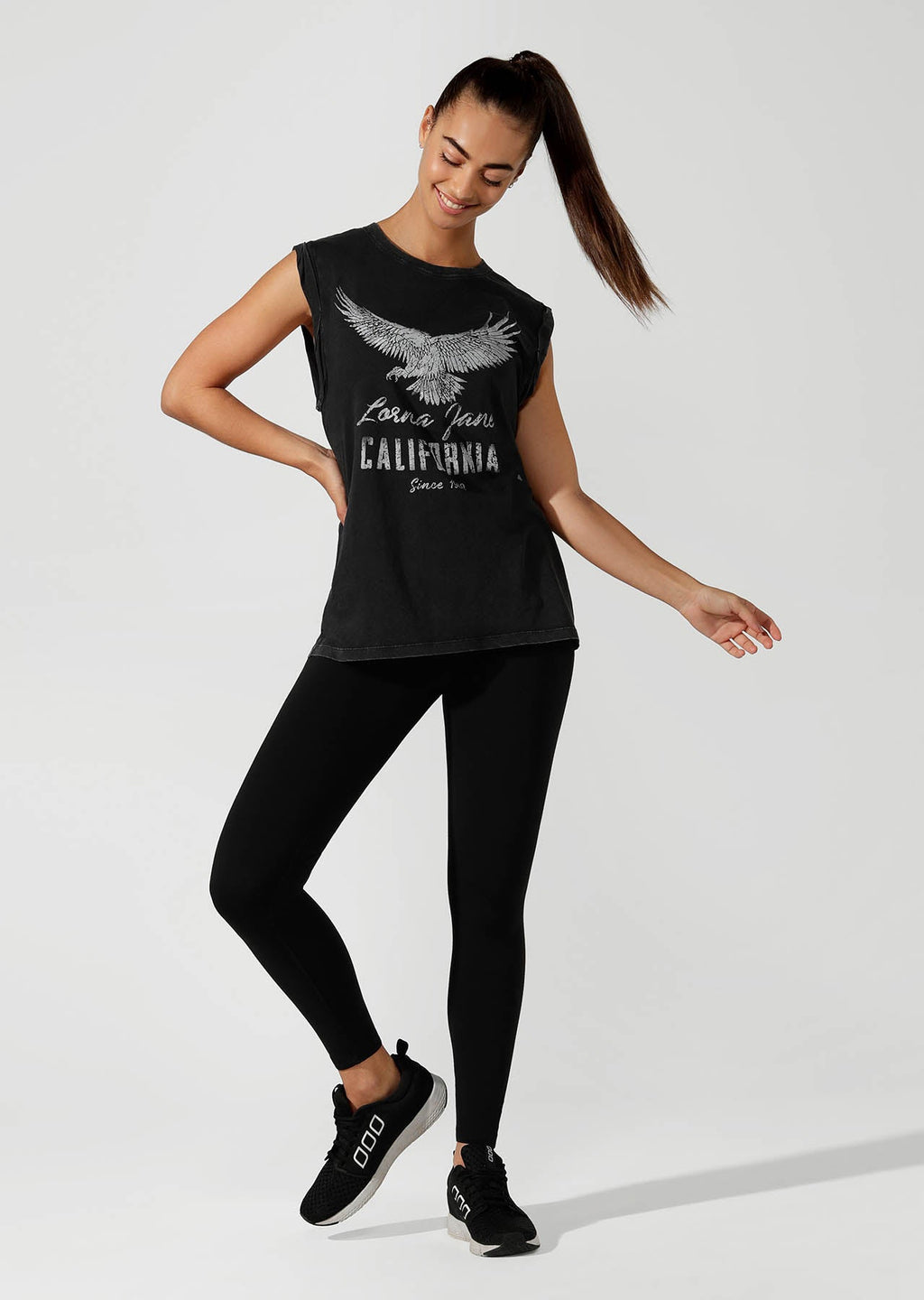 California Rolled Sleeve Tee