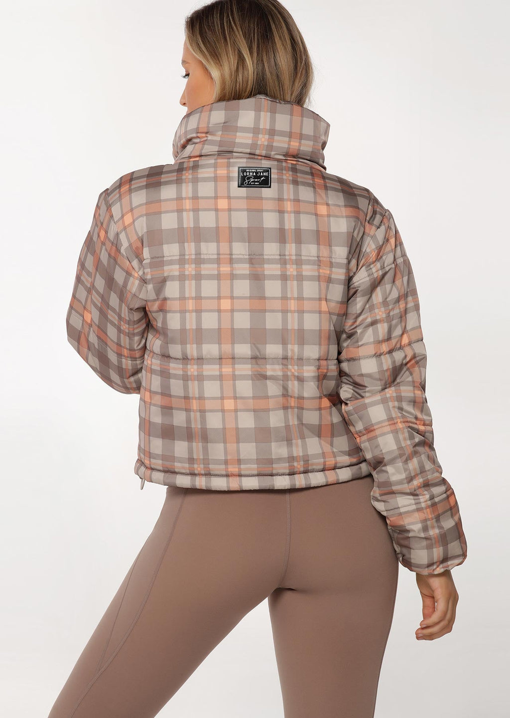 Check Mate Puffa Jacket