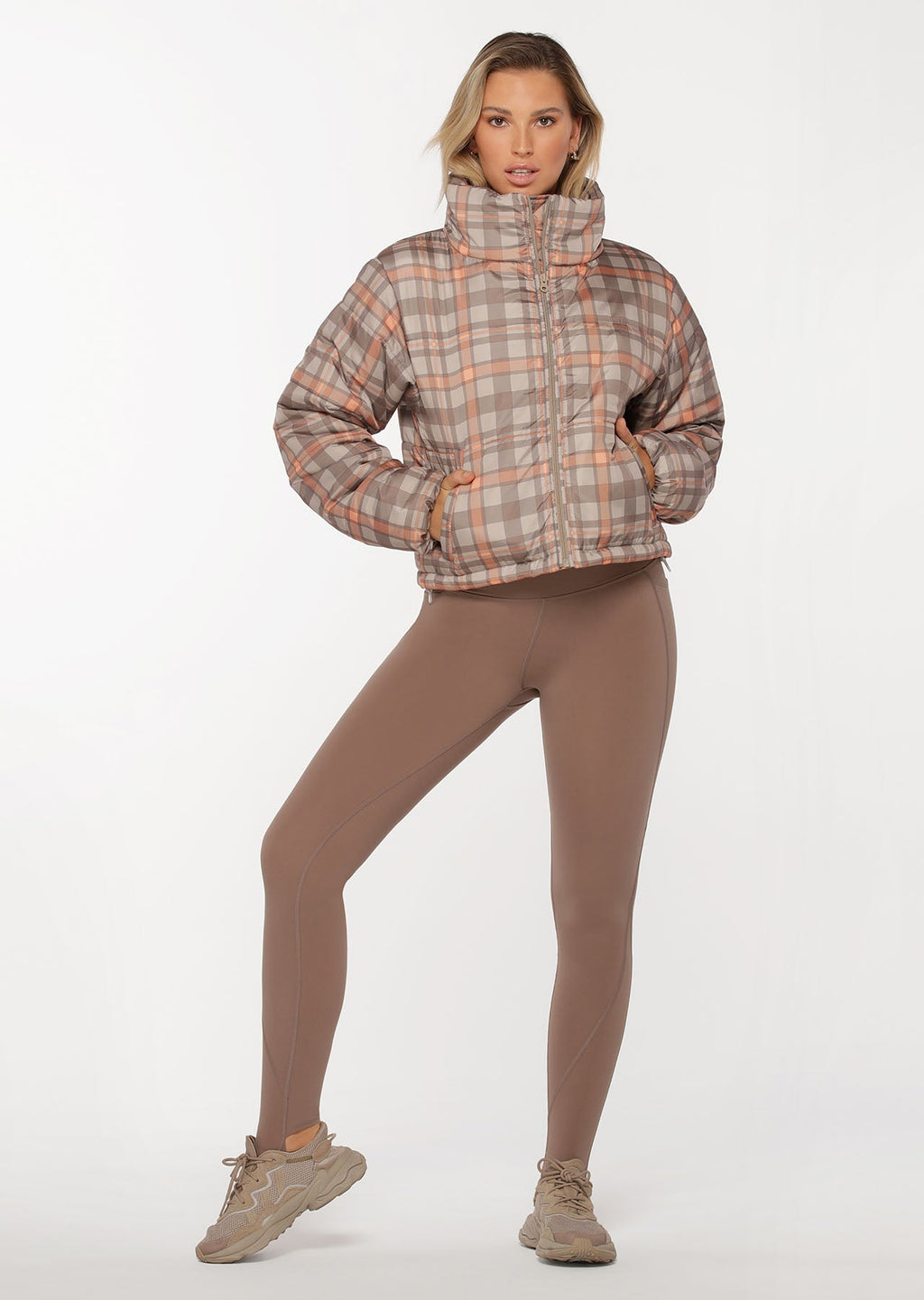 Check Mate Puffa Jacket