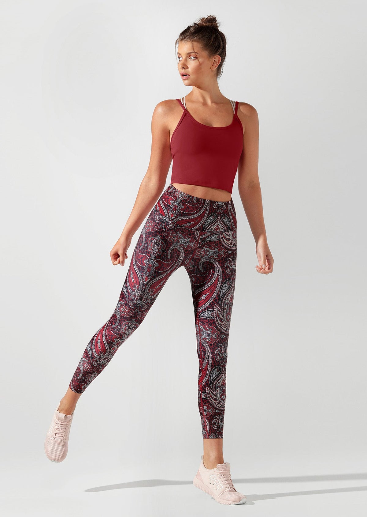Cherry Cropped Excel Tank
