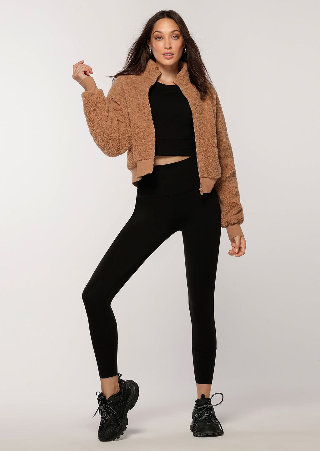 Comfy Sherpa Bomber Jacket