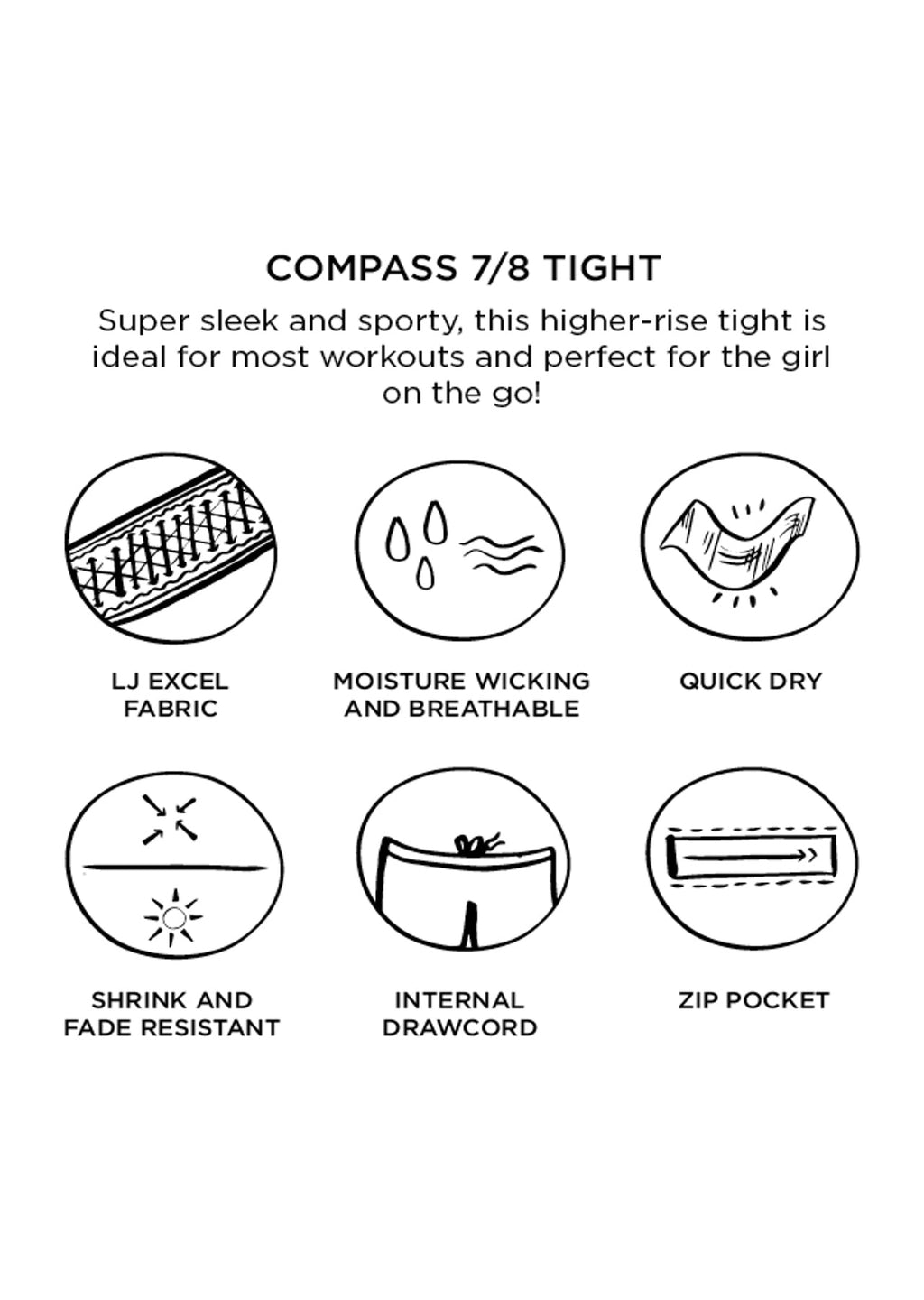 Compass 7/8 Tight