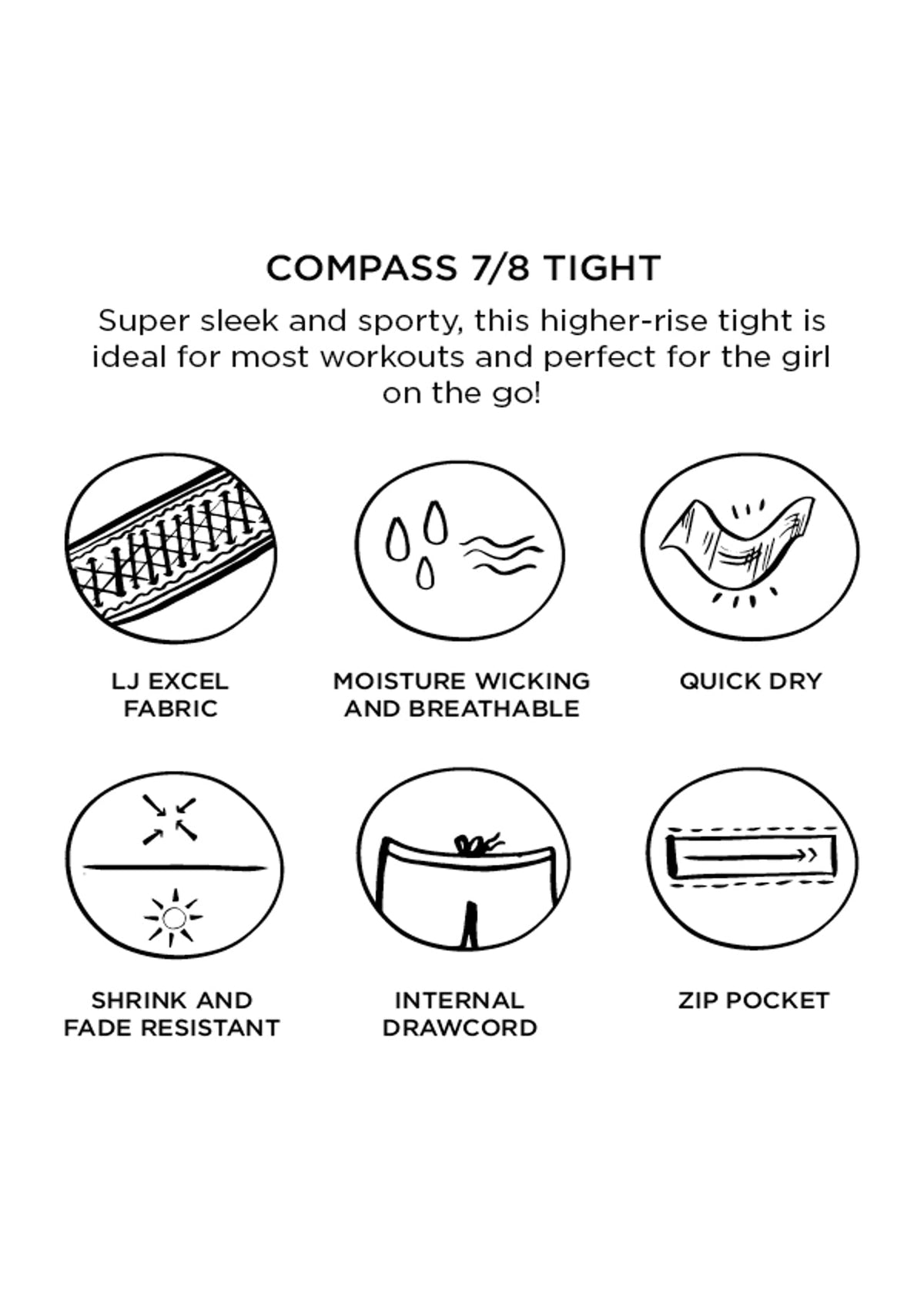 Compass 7/8 Tight