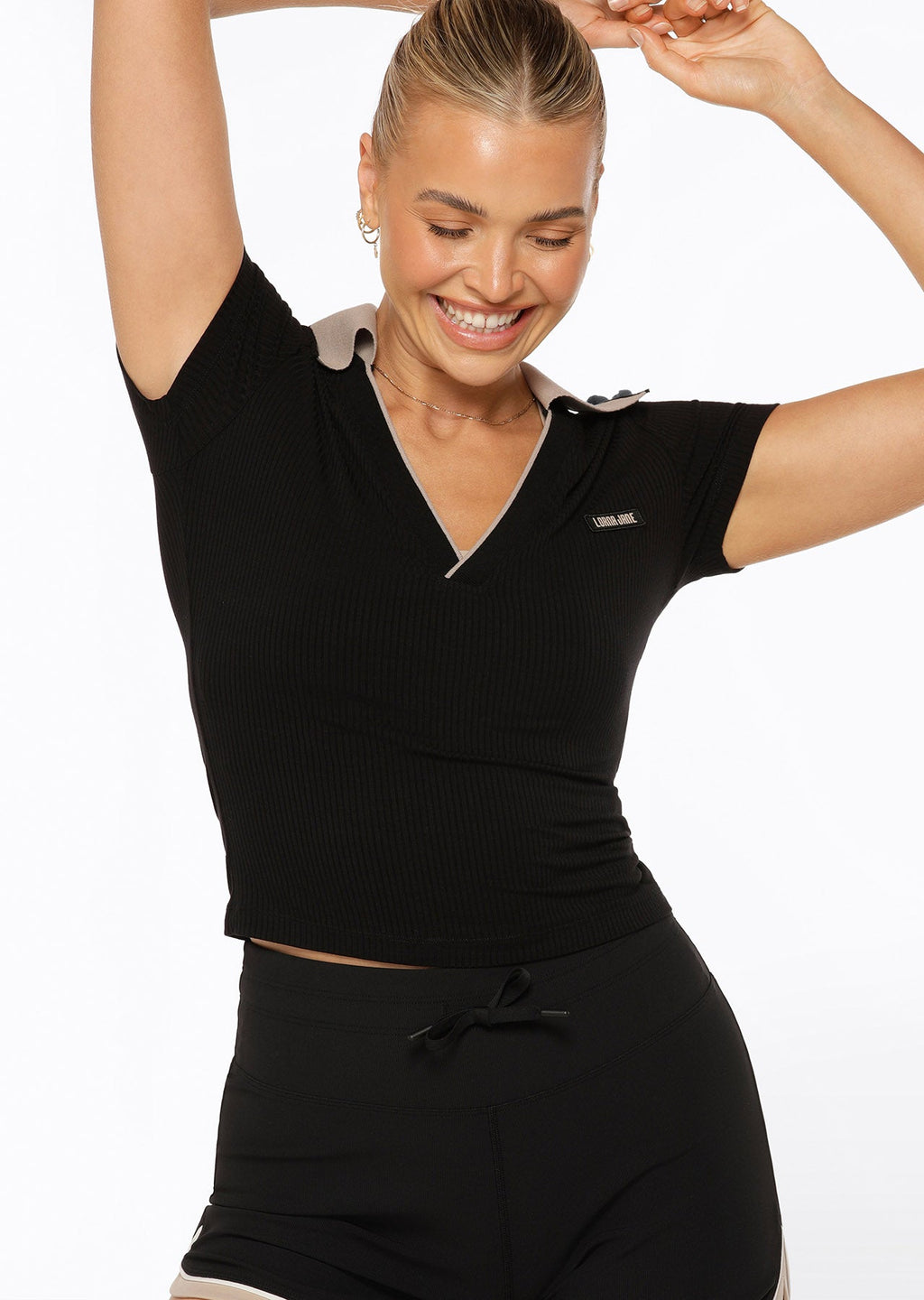 Courtside Cropped Polo