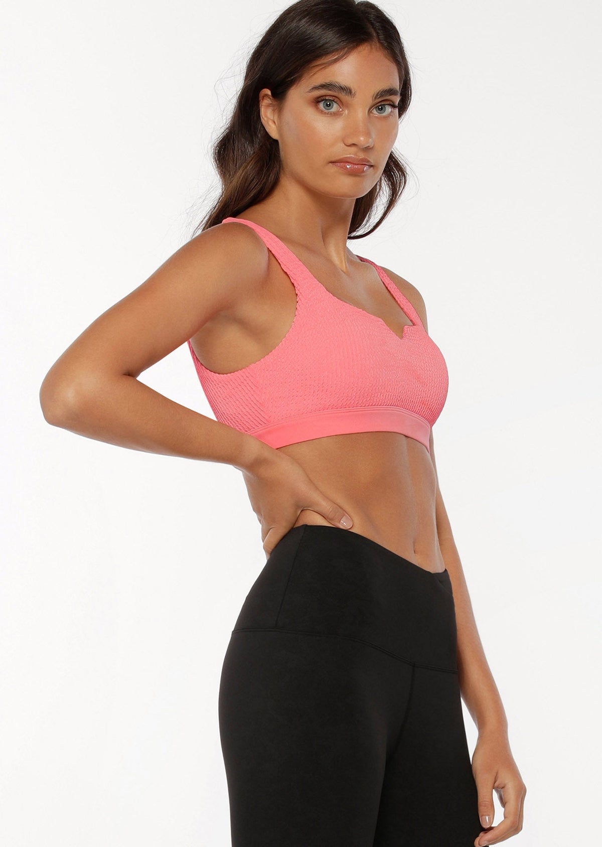Crimped Sports Bra
