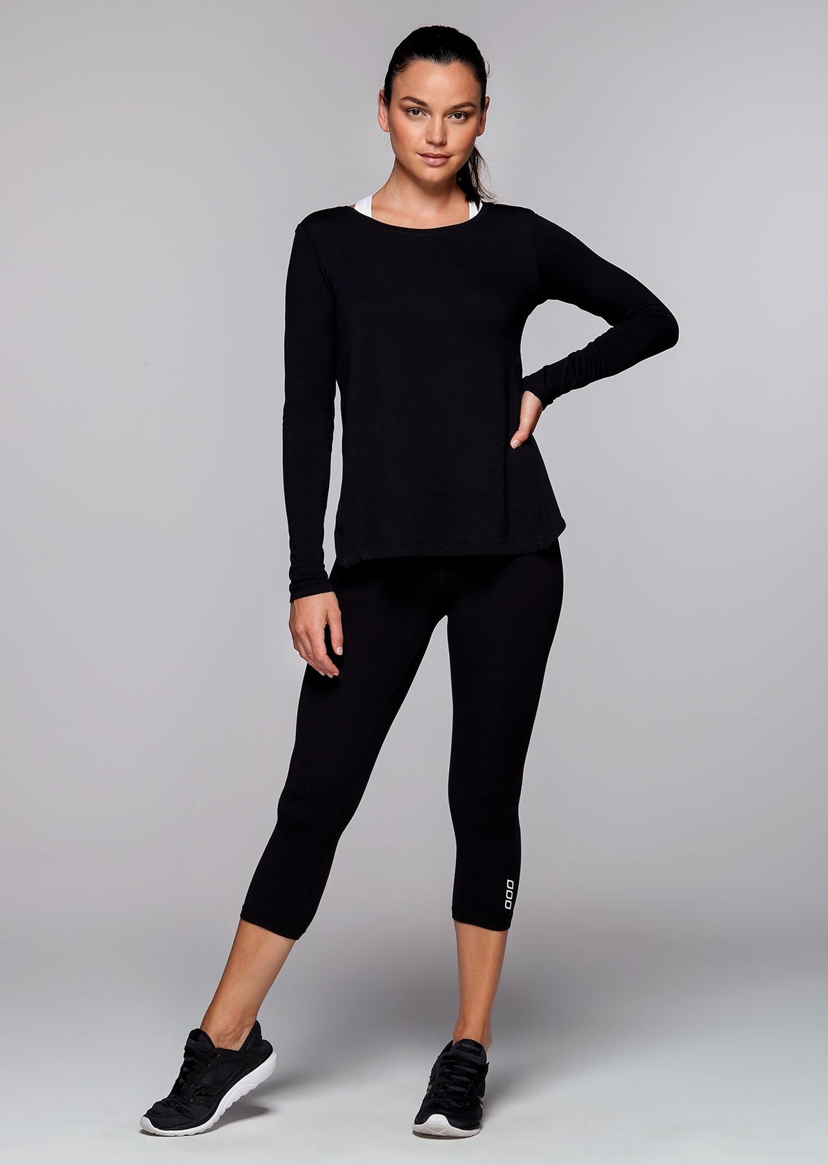 Cross L/Slv Top