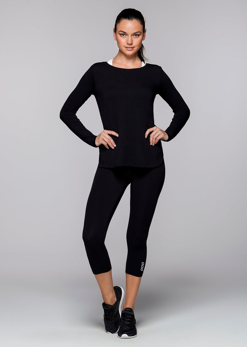 Cross L/Slv Top
