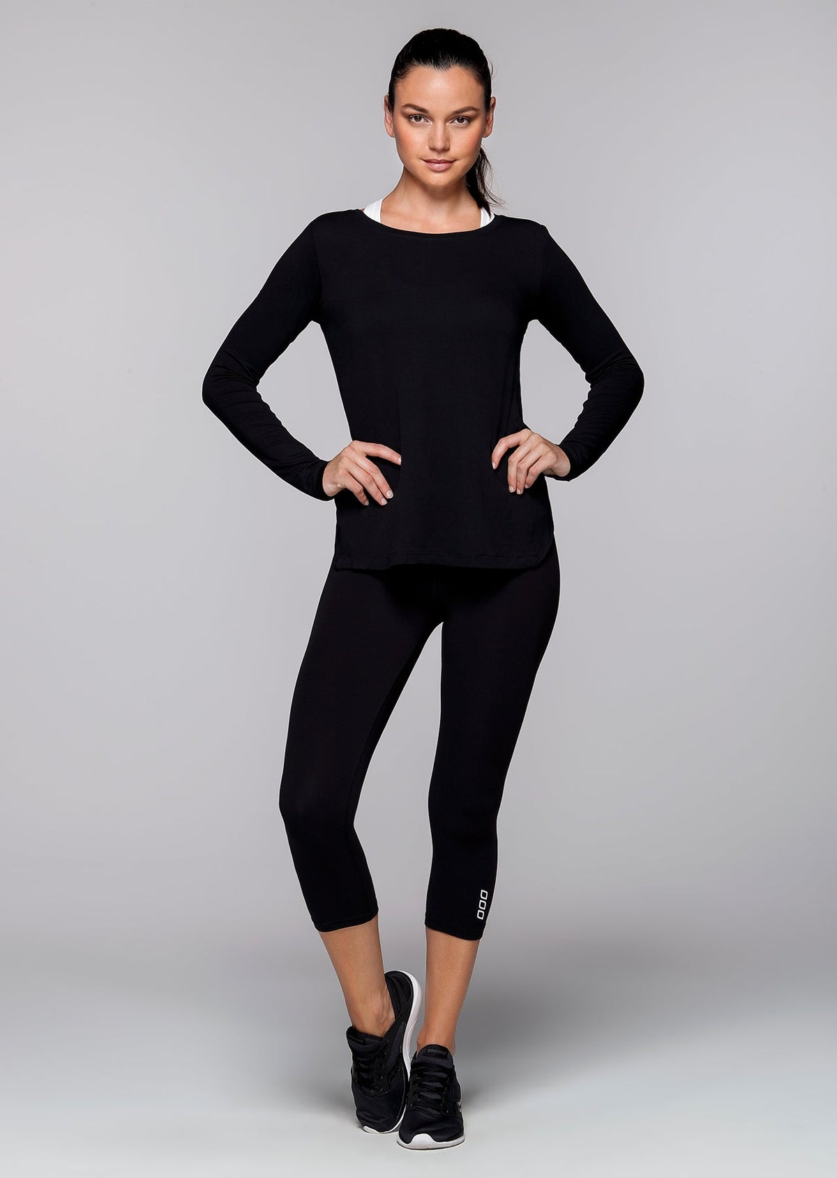 Cross L/Slv Top