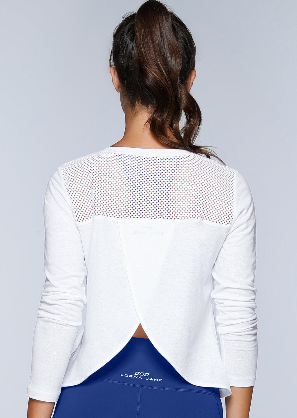 Crossover Cropped L/Slv Top