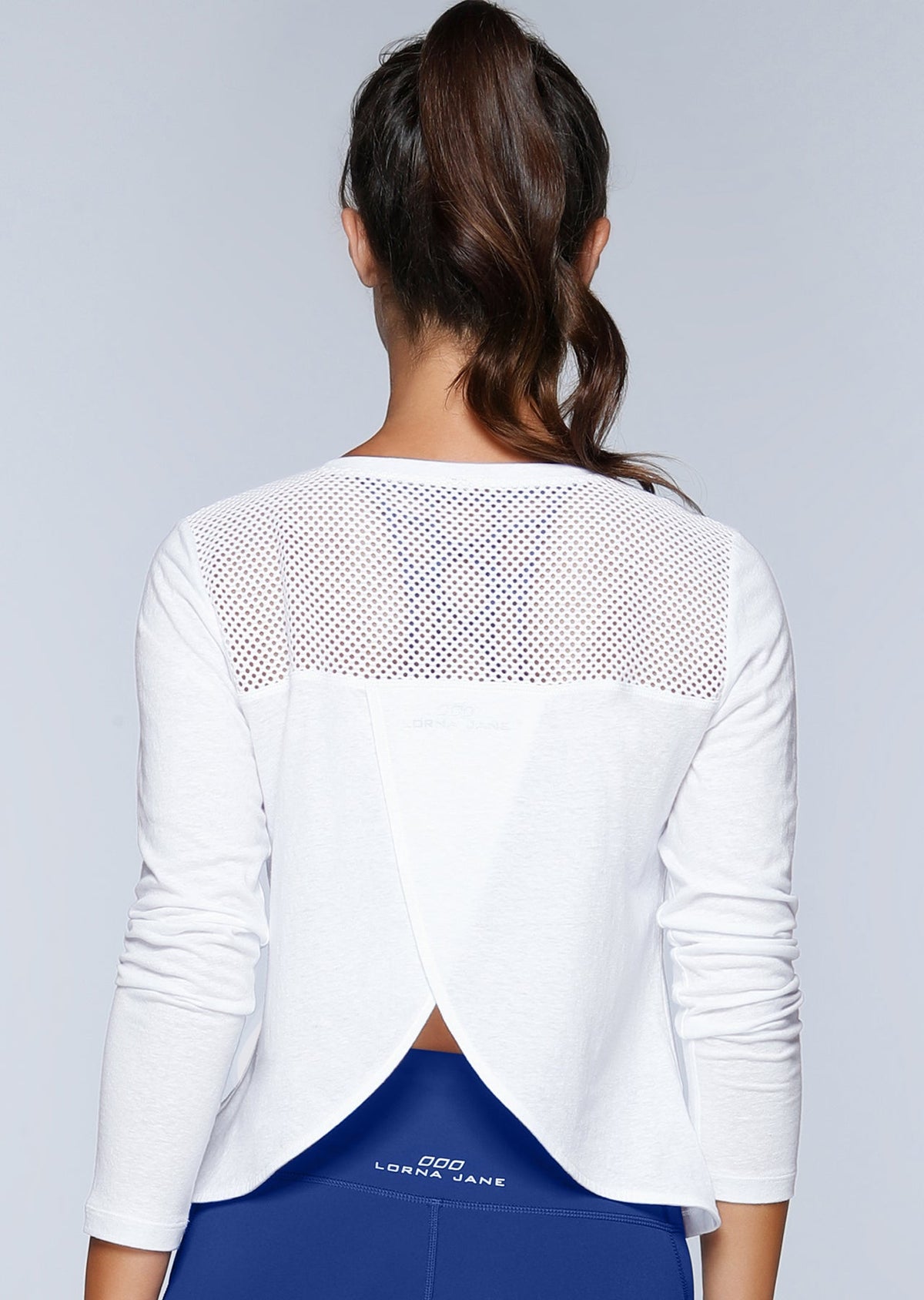 Crossover Cropped L/Slv Top
