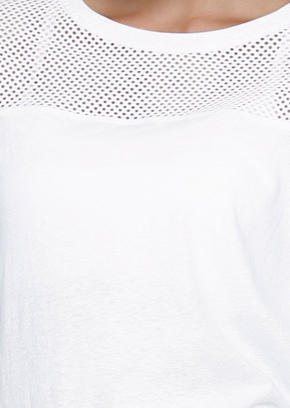 Crossover Cropped L/Slv Top