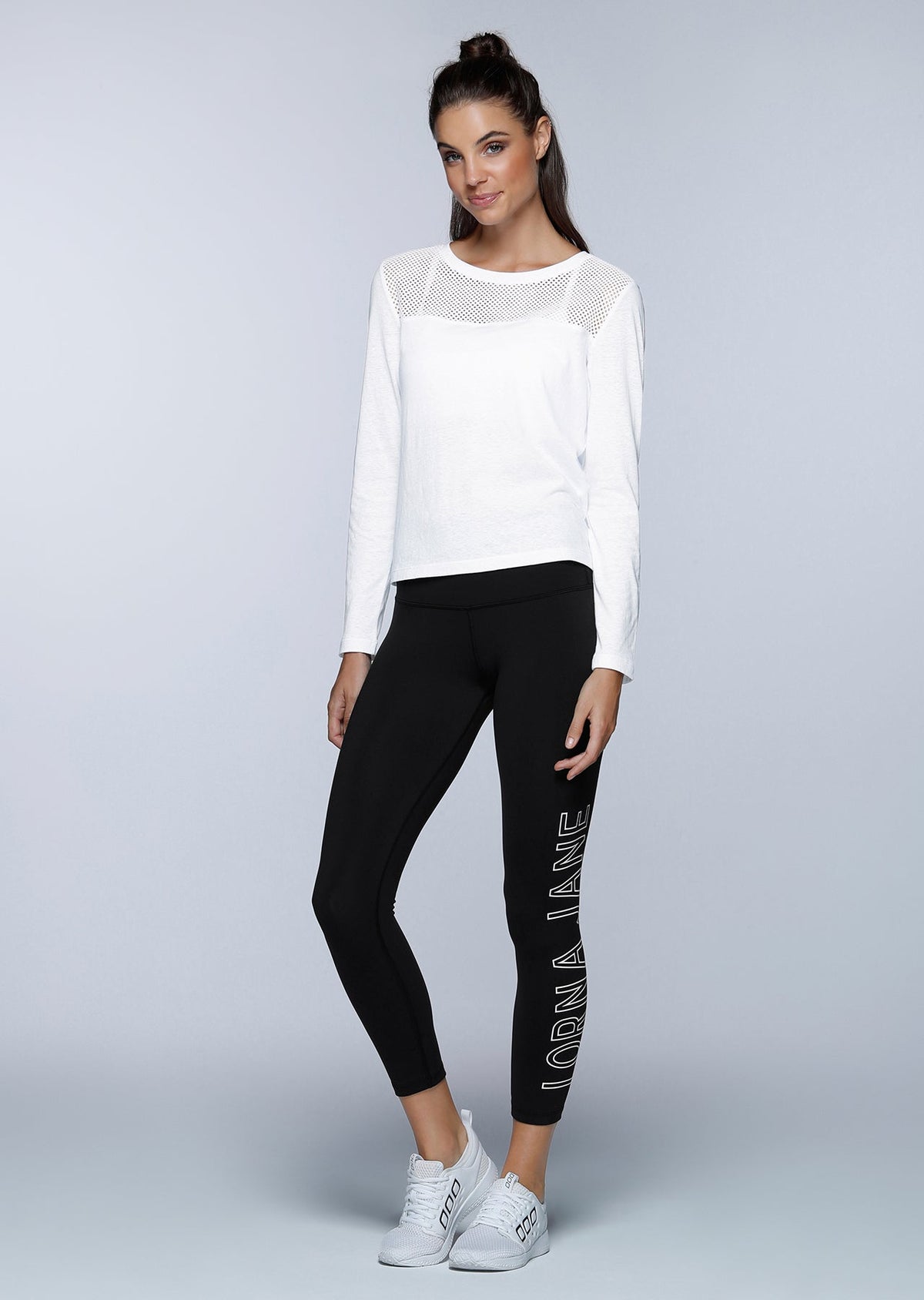 Crossover Cropped L/Slv Top