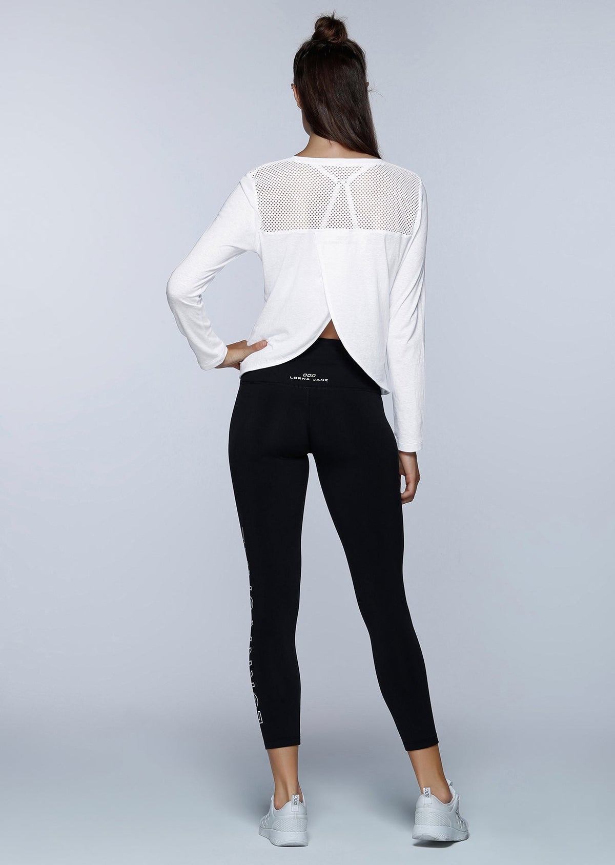 Crossover Cropped L/Slv Top
