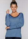 Don't Look Back L/Slv Top