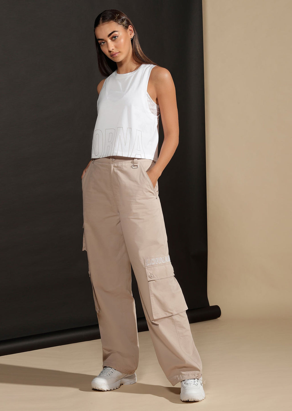 Downtown Cropped Active Tank