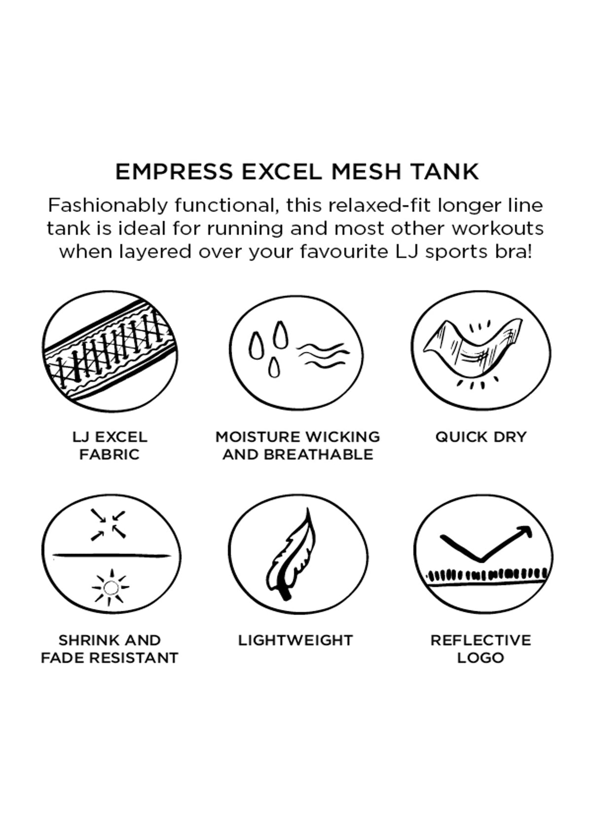 Empress Excel Mesh Tank