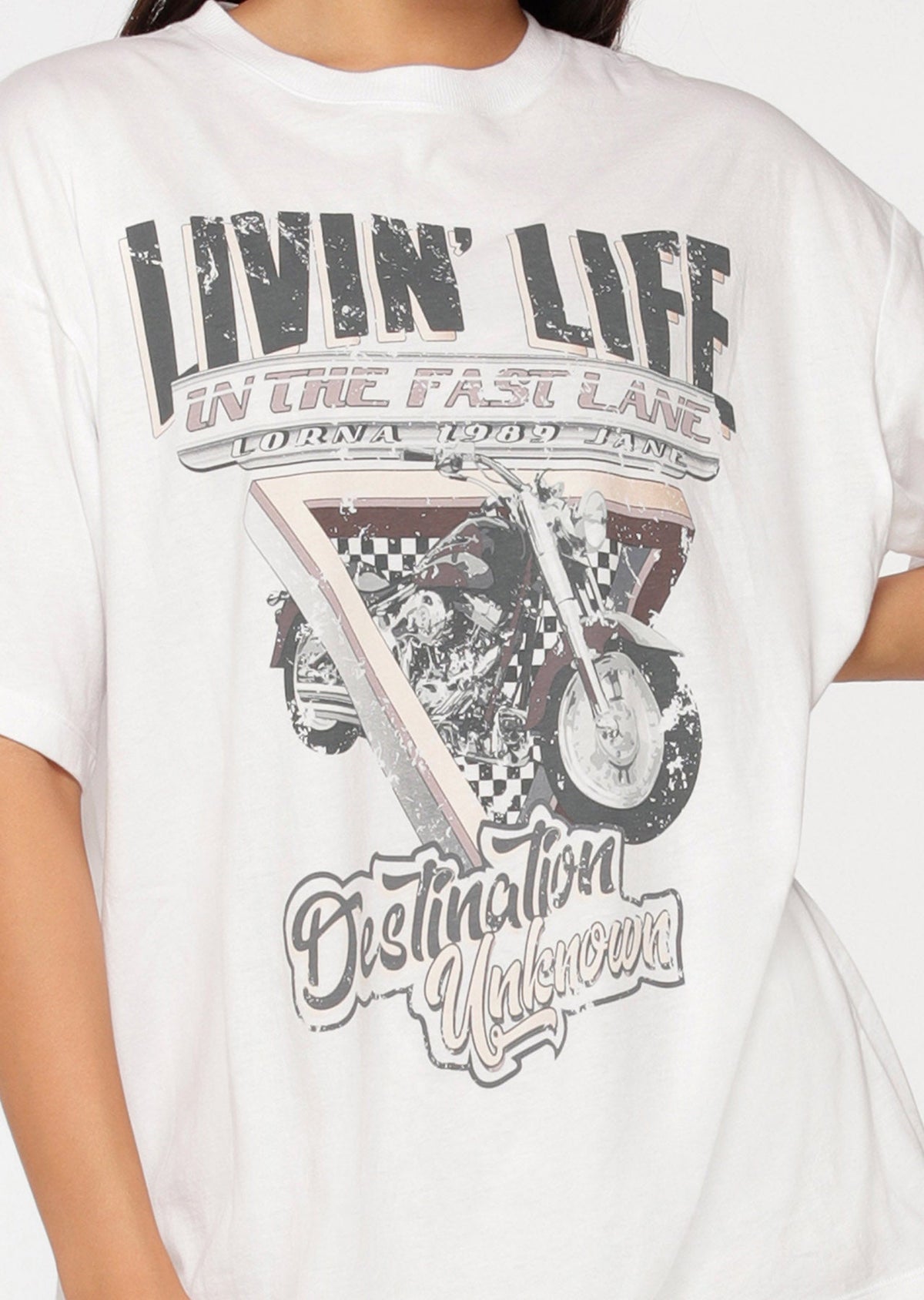 Fast Lane Vintage Boyfriend Tee
