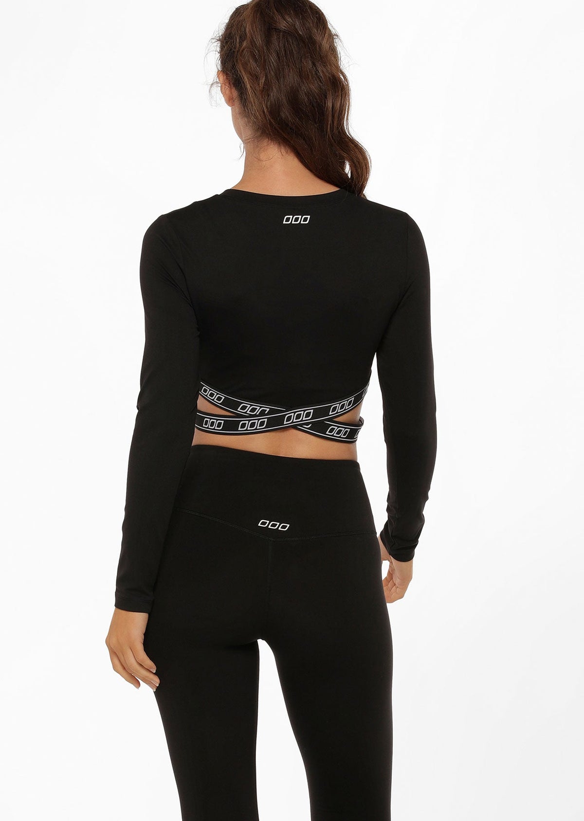 Fearless Cropped Active Long Sleeve Top