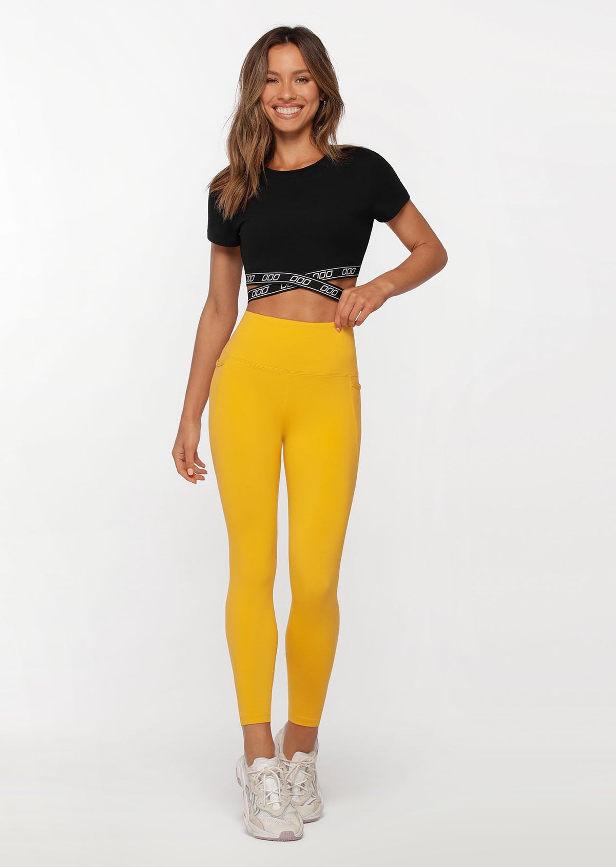 Fearless Cropped Active Tee