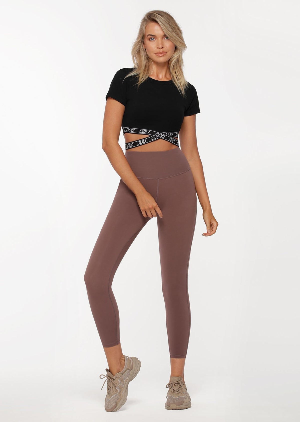Fearless Cropped Active Tee