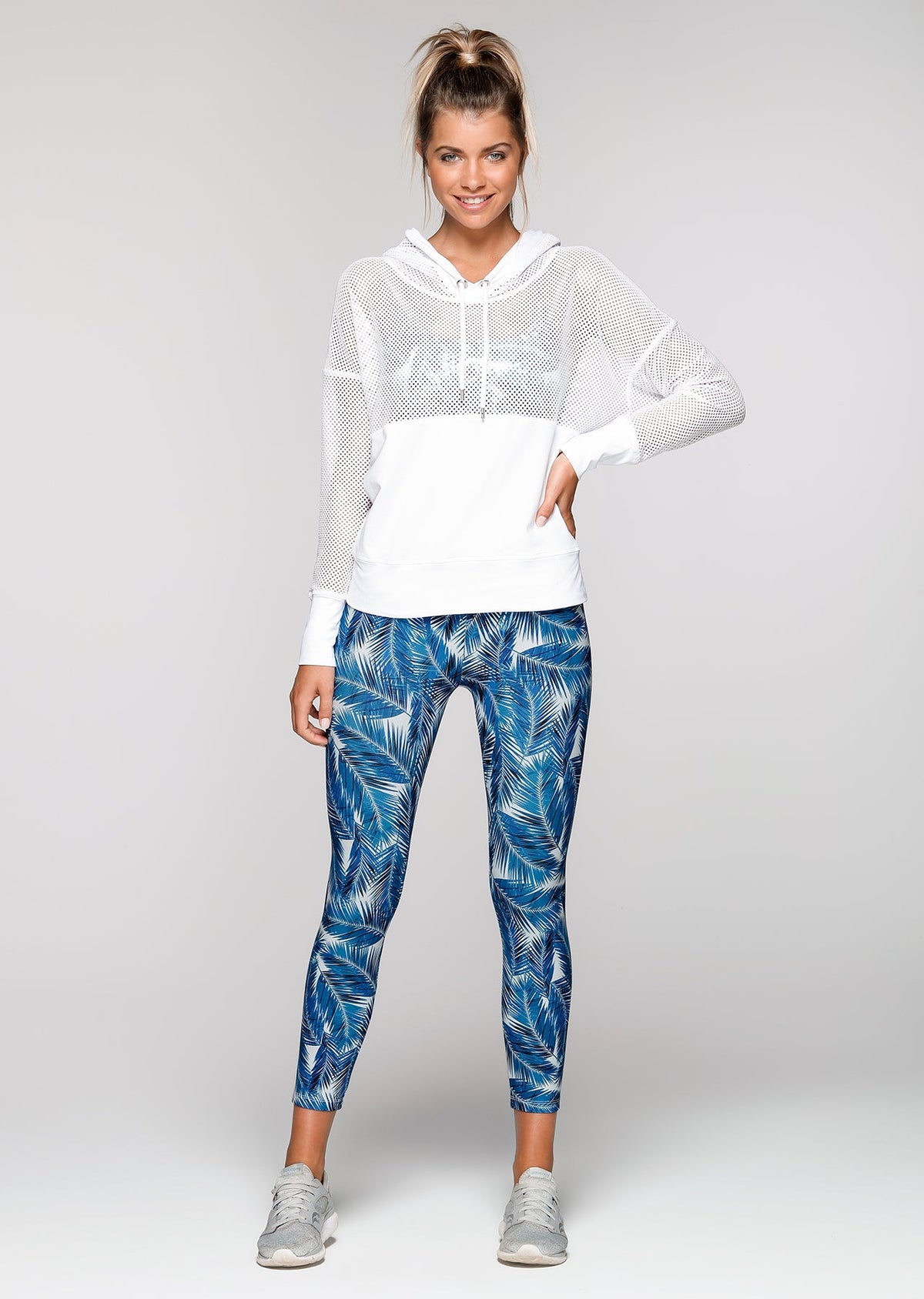 Feel The Beat Cropped Hoodie