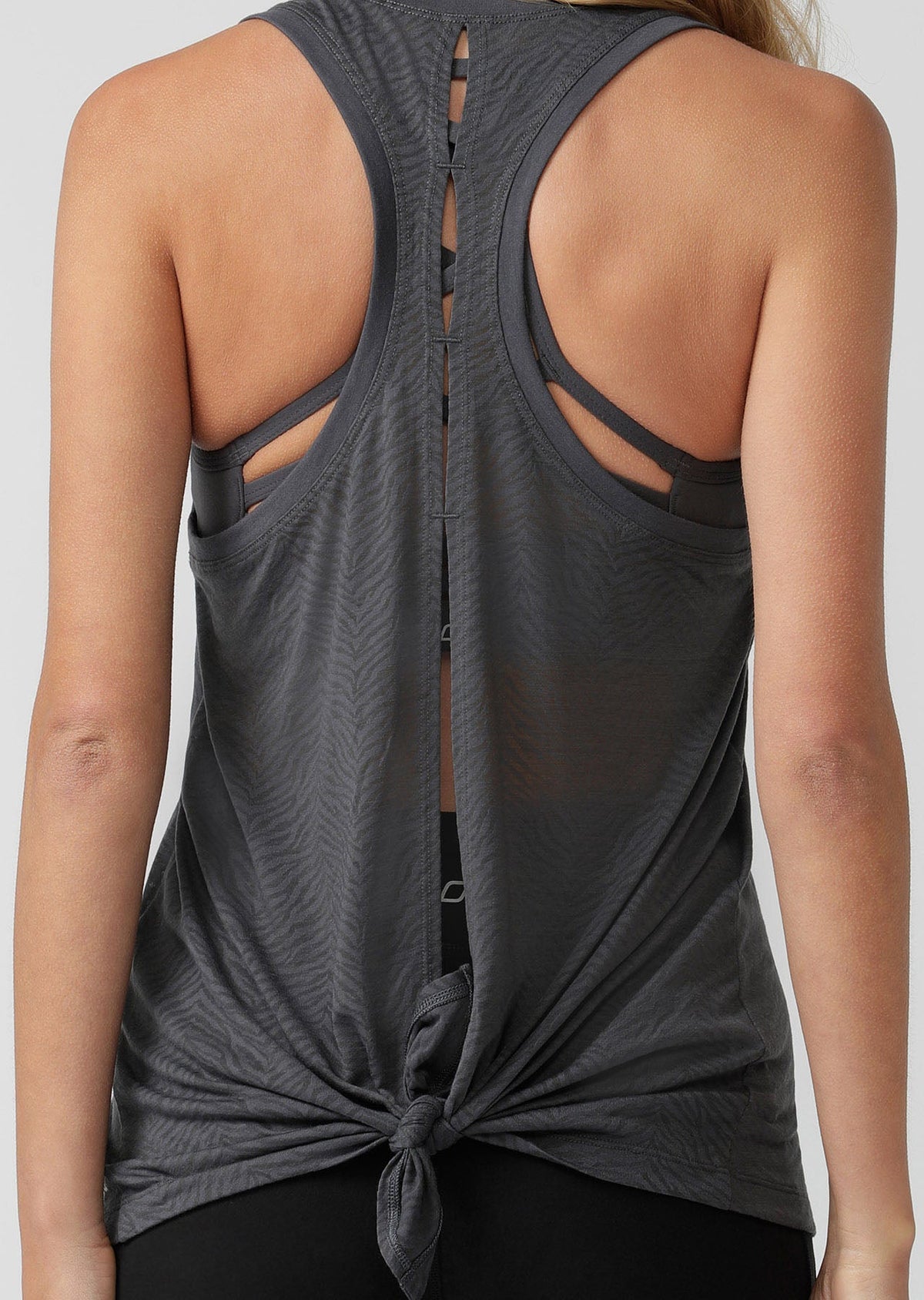 Feline Open Back Active Tank