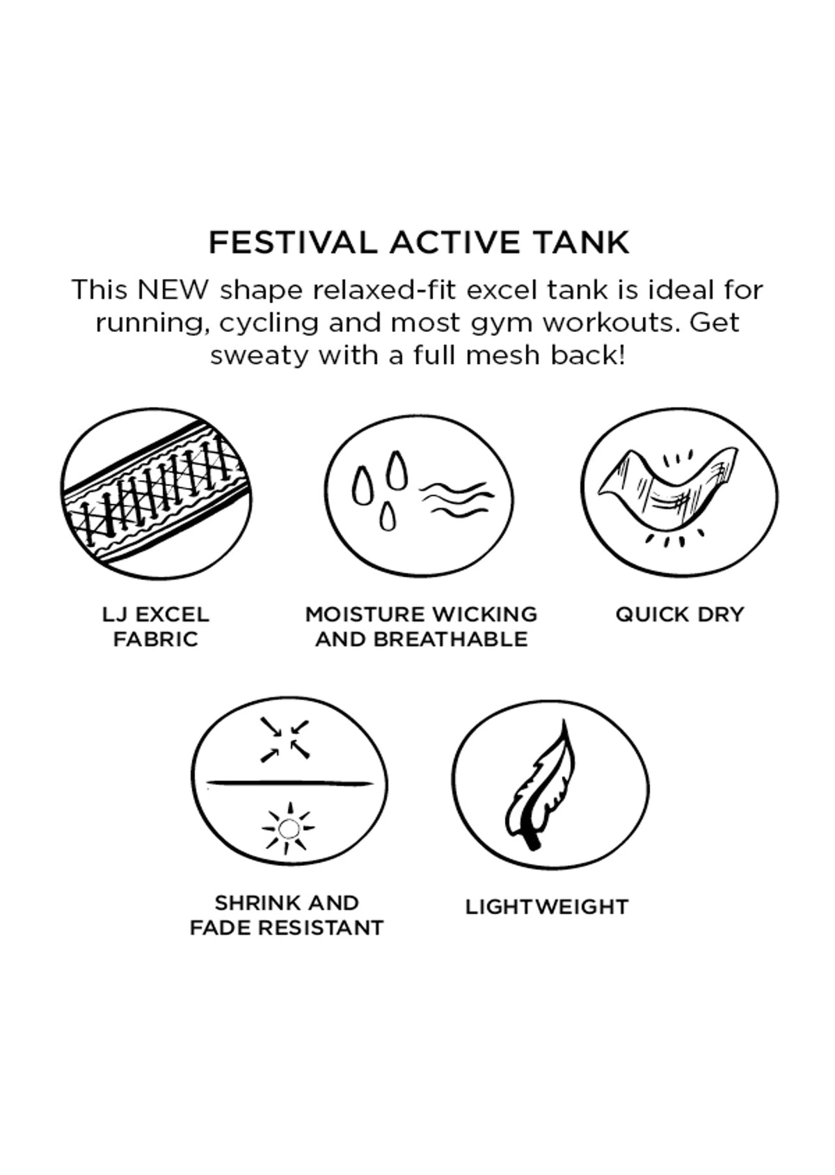 Festival Active Tank