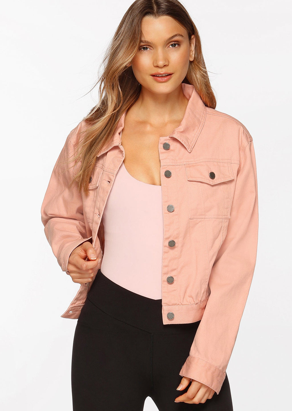 Flashback Denim Cropped Jacket