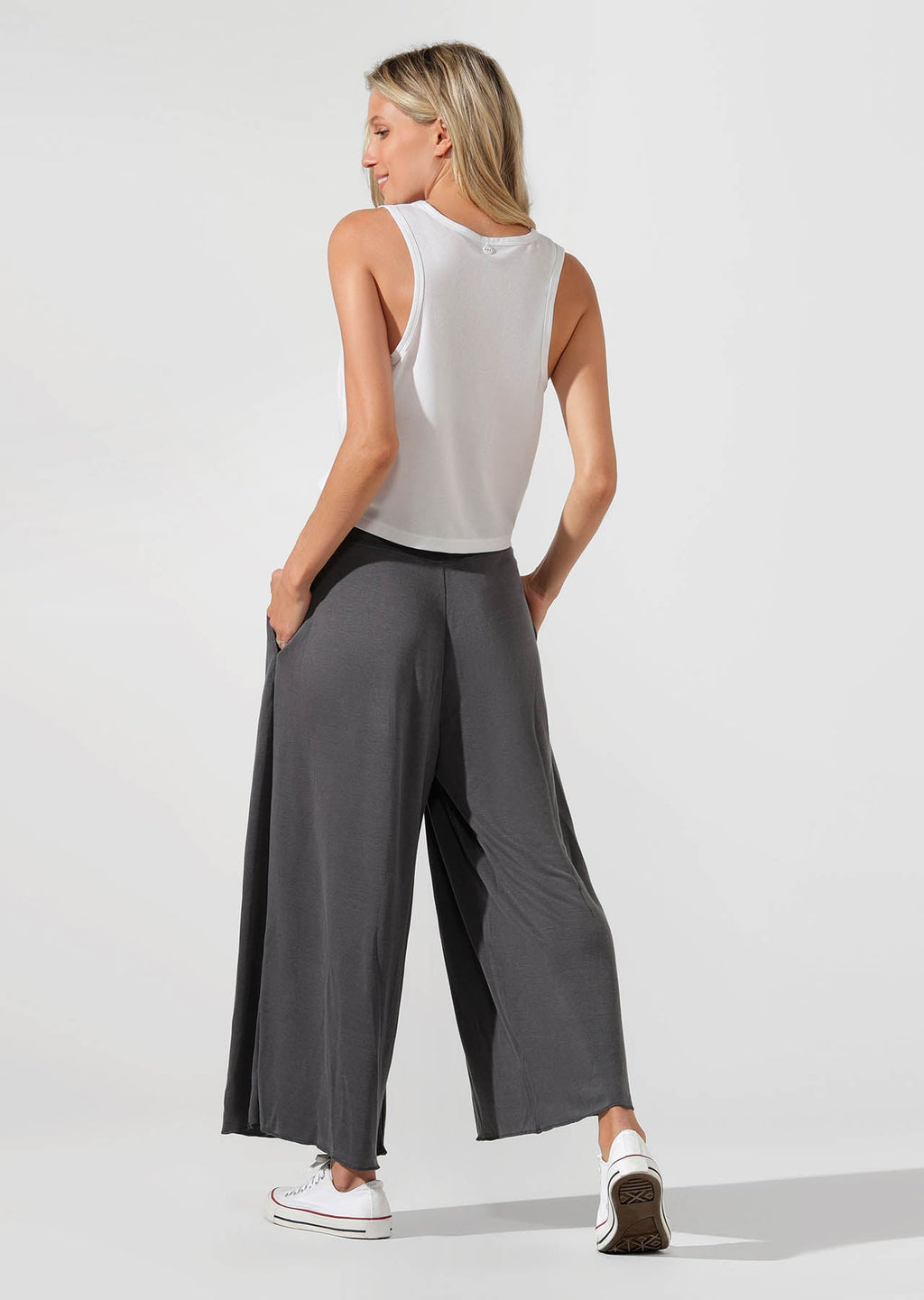Flawless Cropped Active Tank
